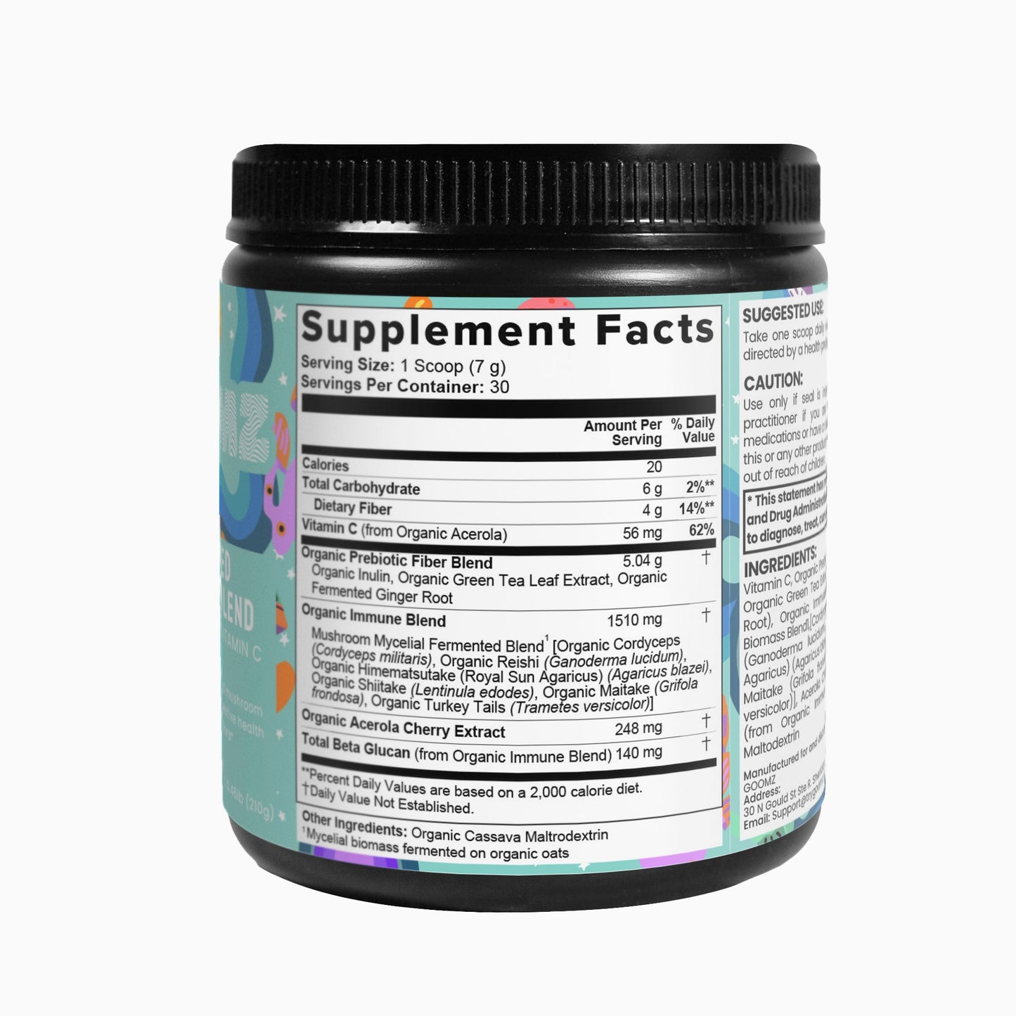 Fermented Mushroom Blend