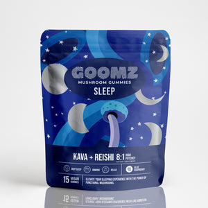 GOOMZ Functional Mushroom Sleep Gummies With Kava & Magnesium